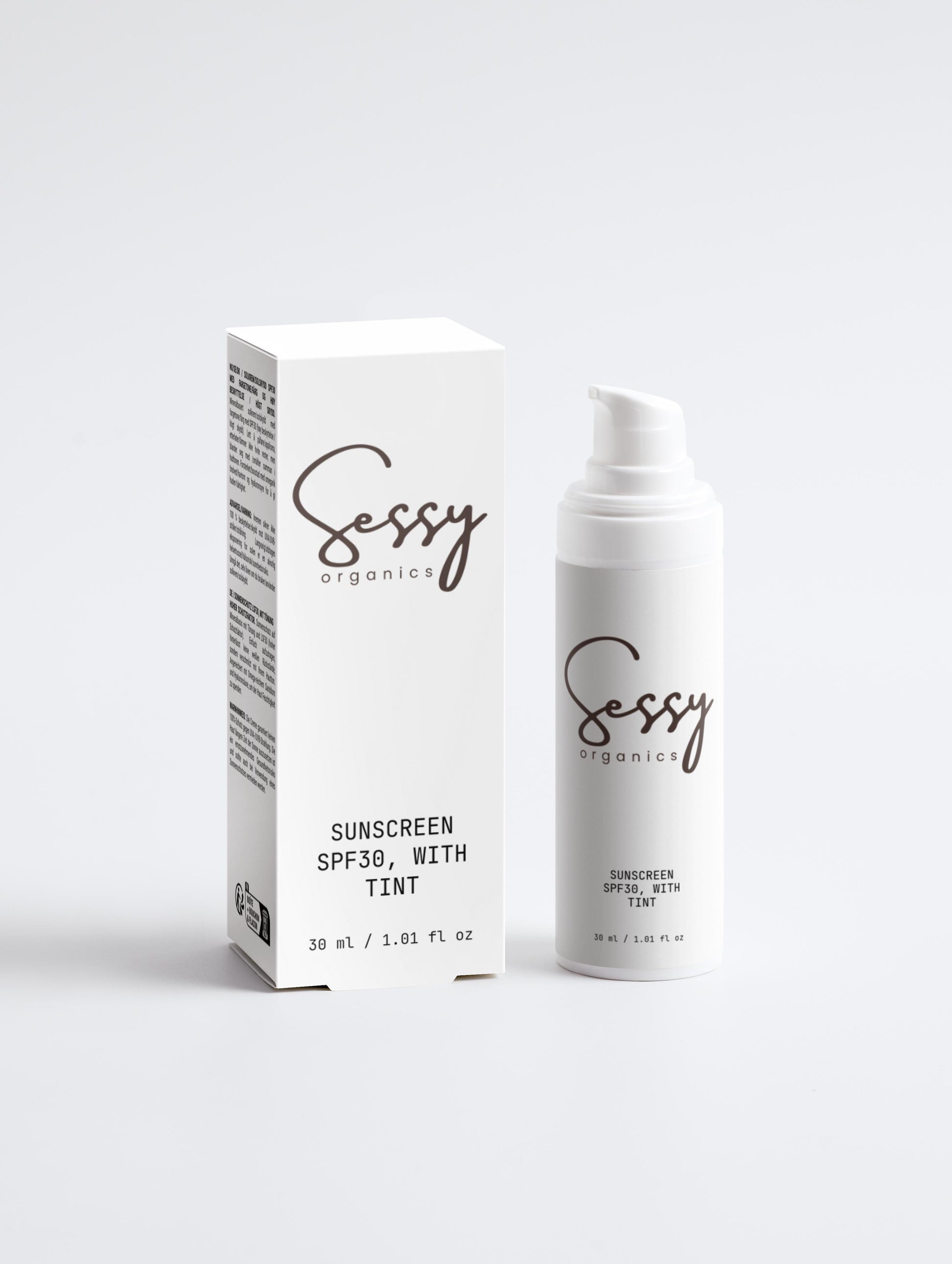 Sunscreen SPF30, with tint